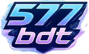 577 bdt নীল লোগো